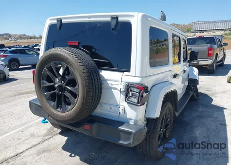 2023 Jeep Wrangler 4Xe Sahara 4X4 z USA, uszkodzony, nr VIN 1C4JJXP63PW536694